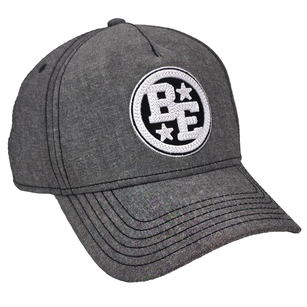 Brett‎ Eldredge Hat Snapback Tour Cap Gray Country Music Singer Genuine OSFM
